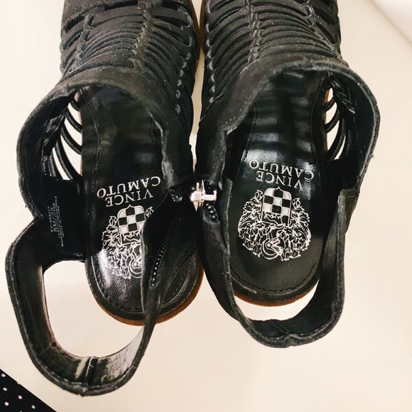 Vince Camuto Peep Toe Bootie - Picture 2 of 3